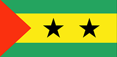 Sao Tome and Principe : La landa flago (Medium)
