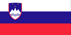 Slovenia : La landa flago (Medium)