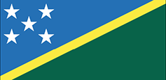 Solomon Islands : 나라의 깃발