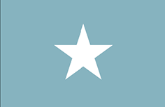 Somalia : Maan lippu (Keskimääräinen)
