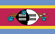 Swaziland : Az ország lobogója