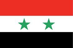 Syria : 나라의 깃발