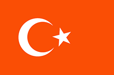 Turkey : Země vlajka