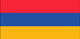 Armenia : La landa flago (Malgranda)