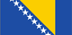 Bosnia and Herzegovina : Az ország lobogója (Kicsi)