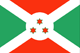 Burundi : Landets flagga (Liten)