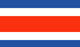 Costa Rica : Flamuri i vendit (I vogël)