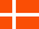 Denmark : Maan lippu (Pieni)
