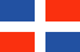 Dominican Republic : Herrialde bandera (Txikia)