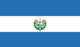 El Salvador : La landa flago (Malgranda)