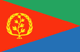 Eritrea : Landets flagga (Liten)