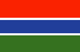 Gambia : Země vlajka (Malý)