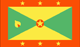 Grenada : La landa flago (Malgranda)