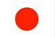 Japan : நாட்டின் கொடி (சிறிய)
