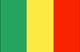 Mali : La landa flago (Malgranda)