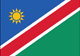 Namibia : La landa flago (Malgranda)