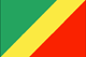 Republic of the Congo : Landets flagga (Liten)