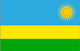 Rwanda : Maan lippu (Pieni)