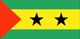 Sao Tome and Principe : Landets flagga (Liten)