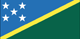 Solomon Islands : Landets flagga (Liten)