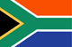 South Africa : La landa flago (Malgranda)