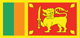 Sri Lanka : Landets flagga (Liten)