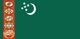 Turkmenistan : Страны, флаг (Небольшой)