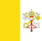 Vatican City : די מדינה ס פאָן (קליין)