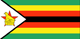 Zimbabwe : Landets flagga (Liten)