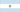 Argentina : 國家的國旗 (迷你)