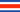 Costa Rica : Bandeira do país (Mini)