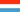 Luxembourg : ქვეყნის დროშა (მინი)
