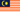 Malaysia : Landets flagga (Mini)