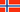 Norway : Az ország lobogója (Mini)
