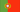 Portugal : ქვეყნის დროშა (მინი)