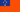 Samoa : Bandeira do país (Mini)