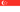 Singapore : Bandeira do país (Mini)