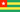Togo : Landets flagga (Mini)