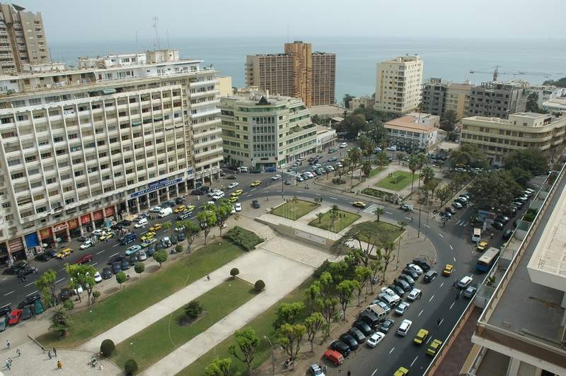 Mouhamadou-bamba : Place de l'indépendance - Dakar