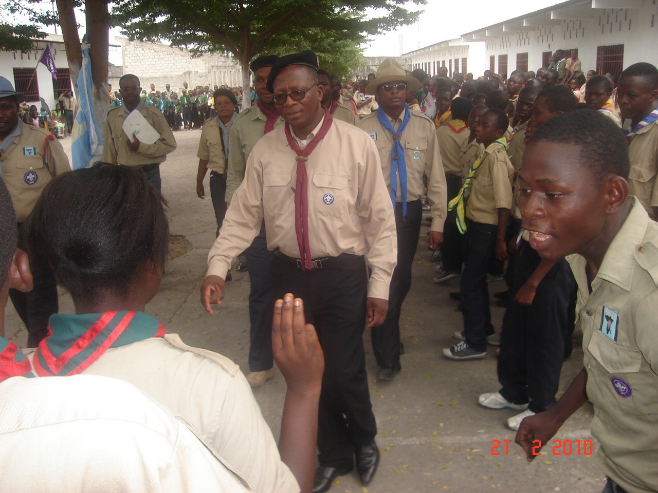 Le Commissaire Général de Scout en RDC