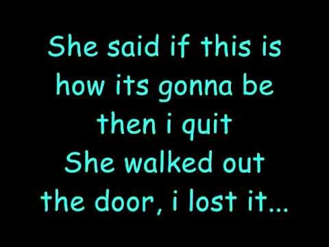 Kenny Chesney » Kenny Chesney I Lost It Lyrics