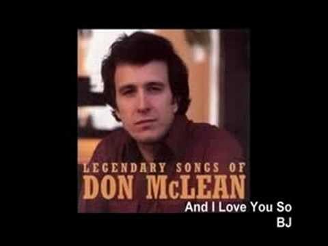 Don McLean » Don McLean: And I Love You So   Only audio