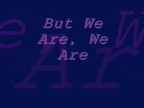 Ana Johnsson » Ana Johnsson We Are With Lyrics