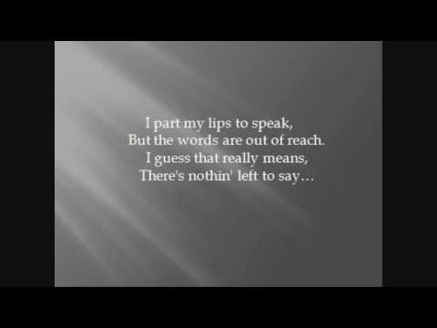 Richard Marx » Nothing Left to Say (with lyrics) - Richard Marx