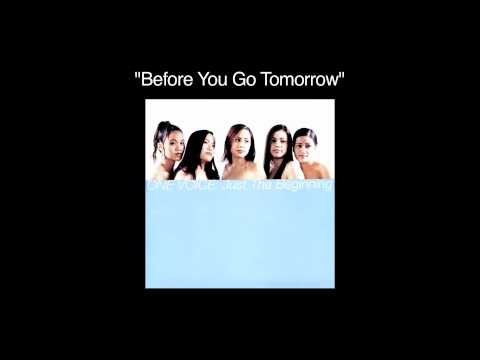 One Voice » One Voice - Before You Go Tomorrow