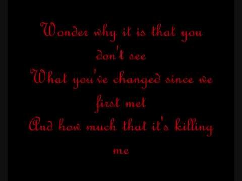 Hoobastank » I Don't Think I Love You Lyrics - Hoobastank