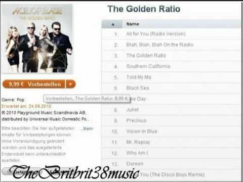 Ace Of Base » Ace Of Base Golden Ratio All The Tracks Preview