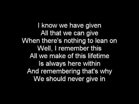 Crossfade » Crossfade - No Giving Up