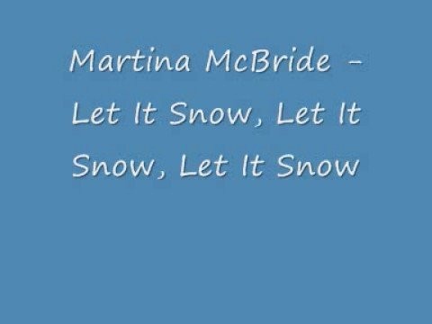 Martina McBride » Martina McBride - Let It Snow