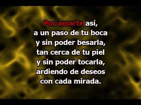 Cristian Castro » Por Amarte AsÃ­ - Cristian Castro (Karaoke)